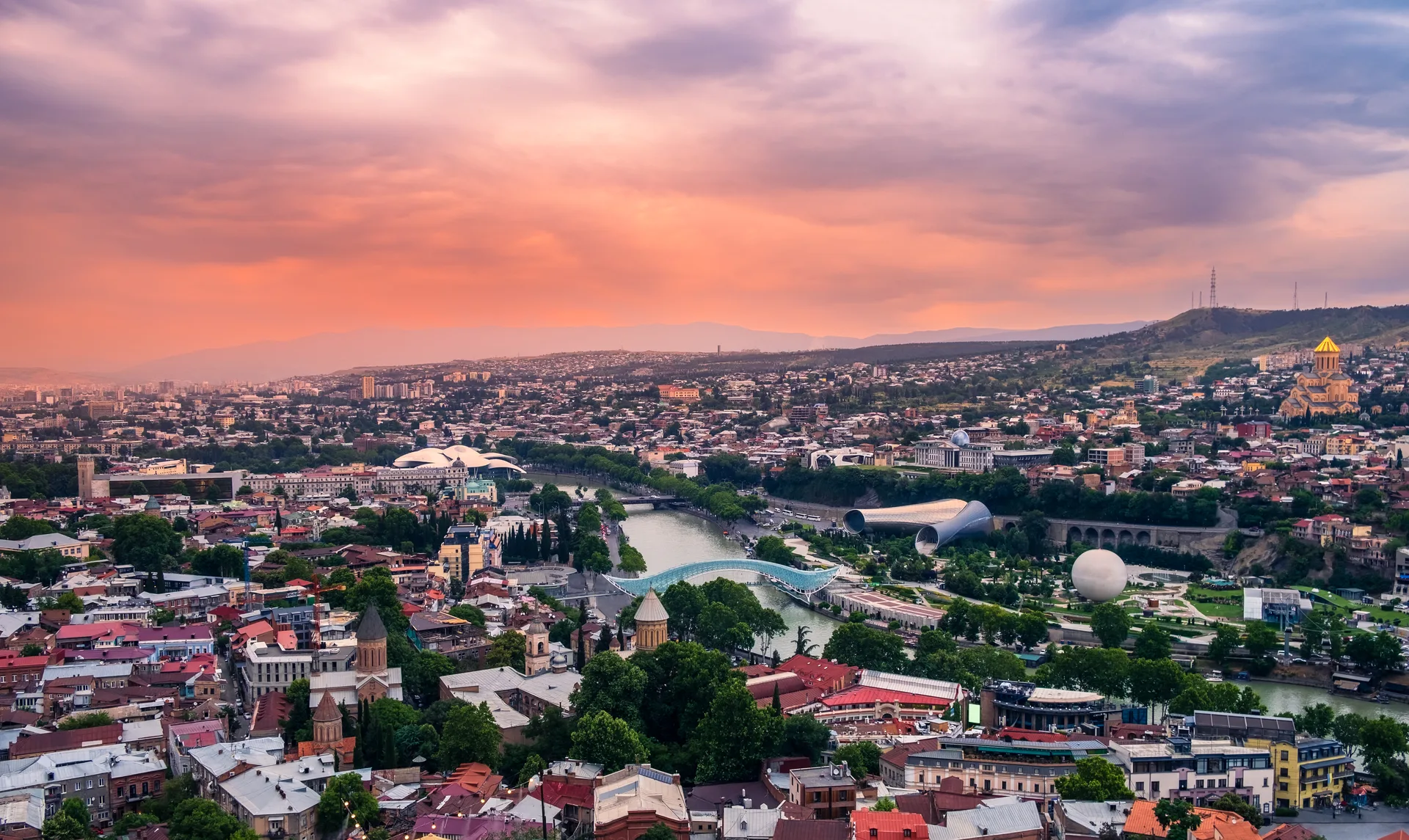 Tbilisi rooftops